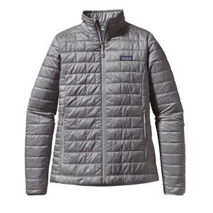 Patagonia Women’s Gray Nano Puff Jacket (Small)